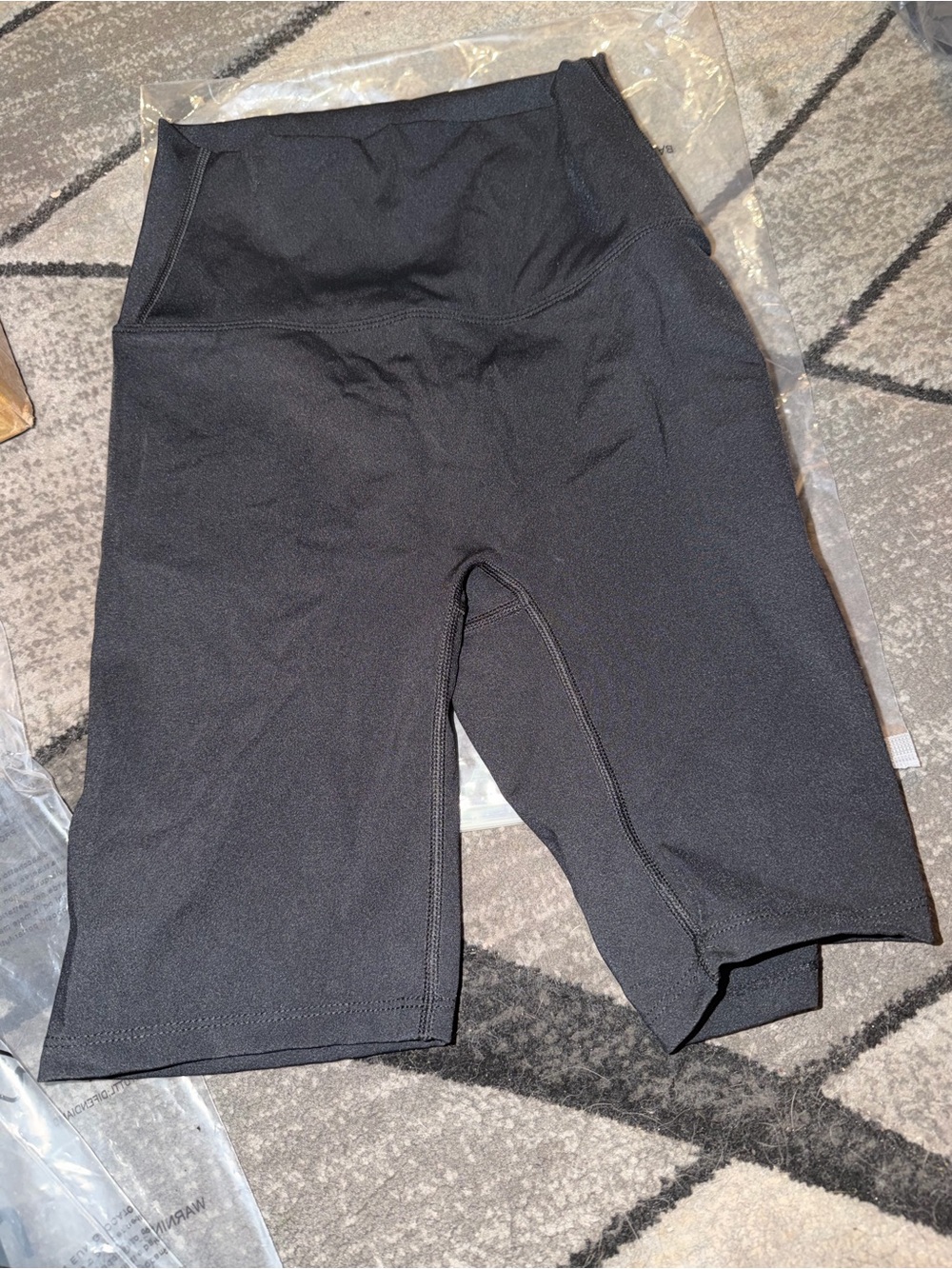 lululemon athletica Black High-Rise Bike Shorts